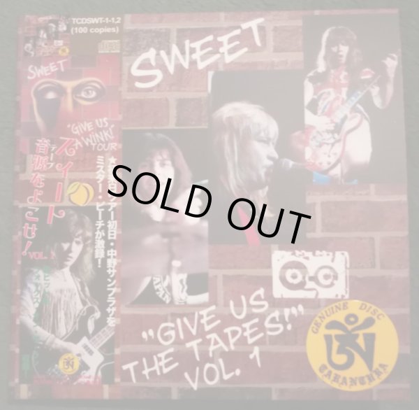 Photo1: SWEET -"GIVE US THE TAPES! " VOL. 1. 2 CD, Tarantura (1)