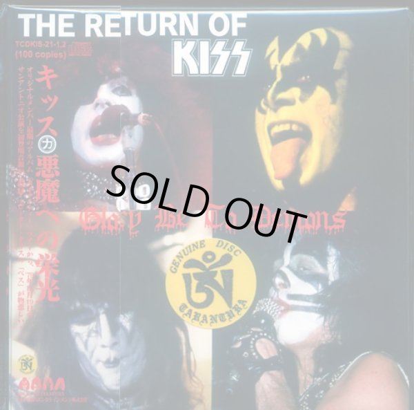 Photo1: KISS "THE RETURN OF KISS-Glory Be To Demons" -2 CD, TARANTURA (1)