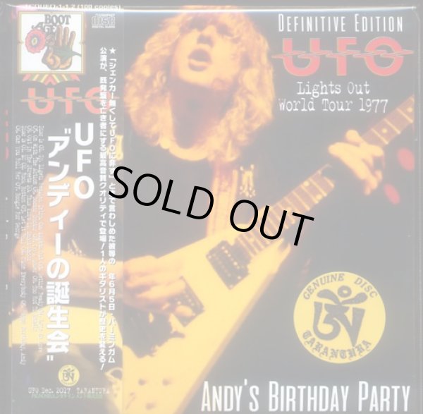 Photo1: Definitive Edition! UFO "Andy's Birthday Party"-2 CD, Tarantura (1)