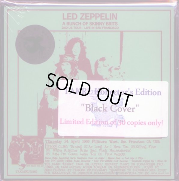 Photo1: TAKRL Black envelope edition! Led Zeppelin "A Bunch Of Skinny Brits" 1 CD, Tarantura (1)