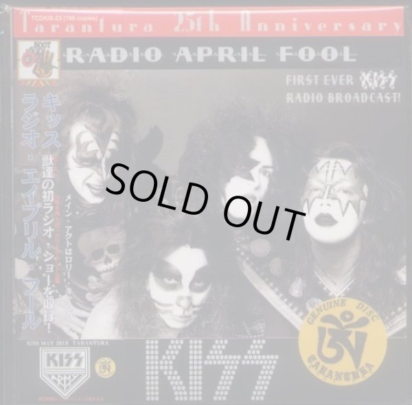 Photo1: KISS "RADIO APRIL FOOL"-1 CD, Tarantura (1)