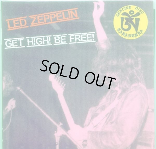 Photo1: C Jacket! Led Zeppelin "Get High! Be Free!"-1 CD, Tarantura (1)