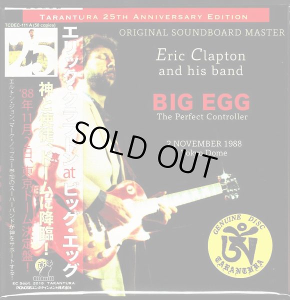 Photo1: Obi A! Eric Clapton “BIG EGG-“The Perfect Controller”-2 CD, Tarantura (1)