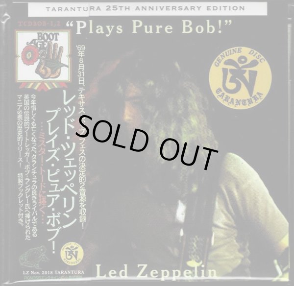 Photo1: Led Zeppelin ““Plays Pure Bob!”-2 CD with booklet. Tarantura (1)