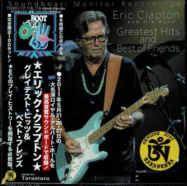 Photo1: Soundboard! Eric Clapton "Greatest Hits and Best of Friends" 6 CD BOX, Tarantura (1)