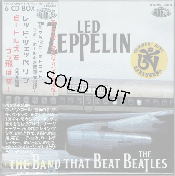 Photo1: Box B! Led Zeppelin "The Band That Beat The Beatles"-6 CD BOX, Tarantura (1)