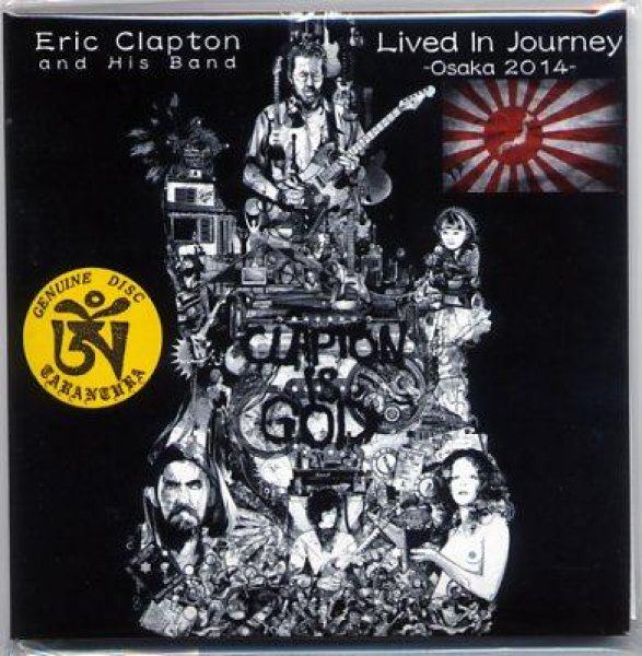 Photo1: Eric Clapton and His Band "Lived In Journey-Osaka 2014-" Taranura (1)