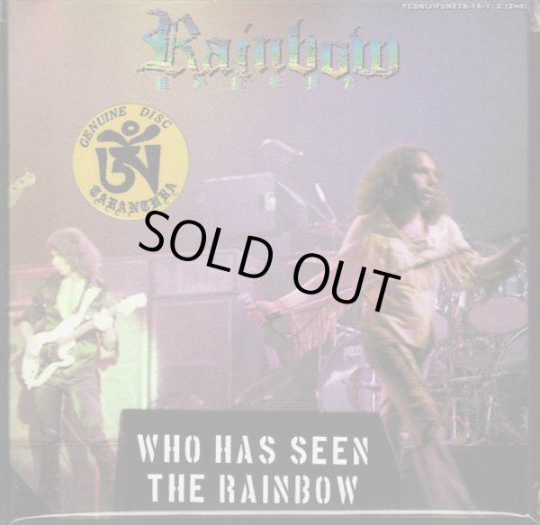 Photo1: 2nd edition! Rainbow/ "WHO HAS SEEN THE RAINBOW"-Tarantura. 2CD, paper sleeve (1)