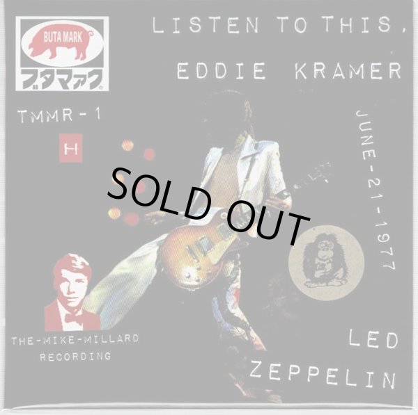 Photo1: H jacket! Led Zeppelin "Listen To This, Eddie Kramer" -3 CD, The Mike Millerd Recording (1)