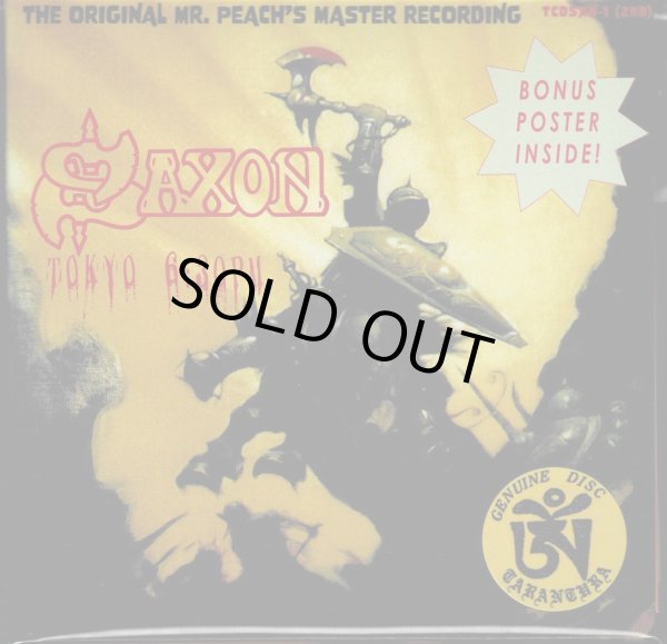 Photo1: 2nd edition! SAXON "TOKYO 6:30PM"-2 CD, TARANTURA (1)