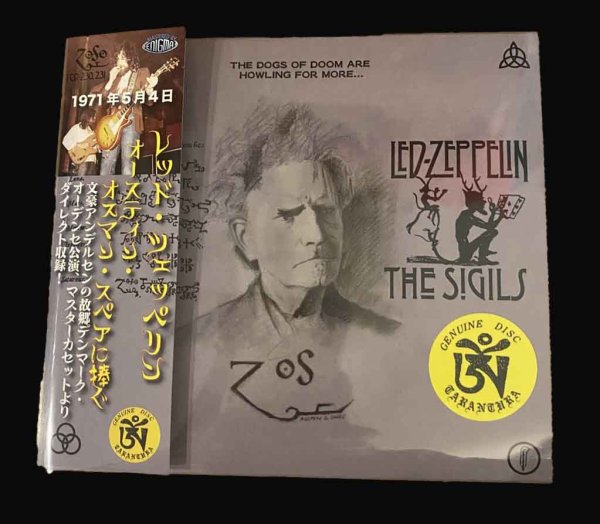 Photo1: Led Zeppelin "The Sigils"-4 CD Slip Case edition of Odense 1971, Tarantura (1)