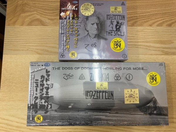 Photo1: Double Promo editions! Led Zeppelin "ZOS-KIA" and "The Sigils" Odense 1971, Tarantura (1)