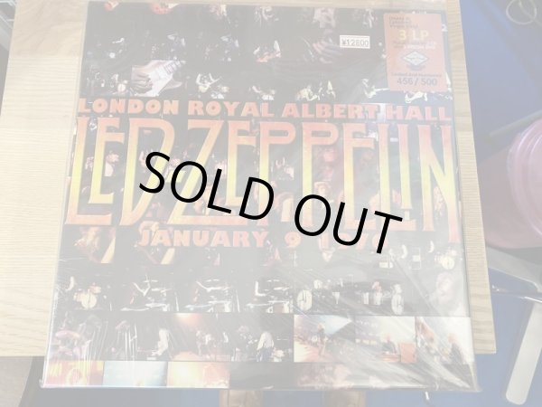 Photo1: Led Zeppelin “London Royal Albert Hall Jan. 9 ‘70” 3 LP, 2CD with DVD (1)