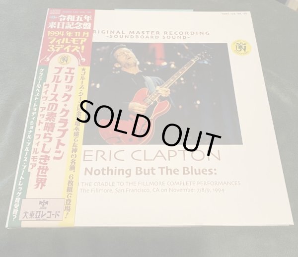 Photo1: ERIC CLAPTON "Nothing But The Blues: "FROM THE CRADLE TO THE FILLMORE COMPLETE PERFORMANCES" 6 CD 12" COVER, TARANTURA (1)