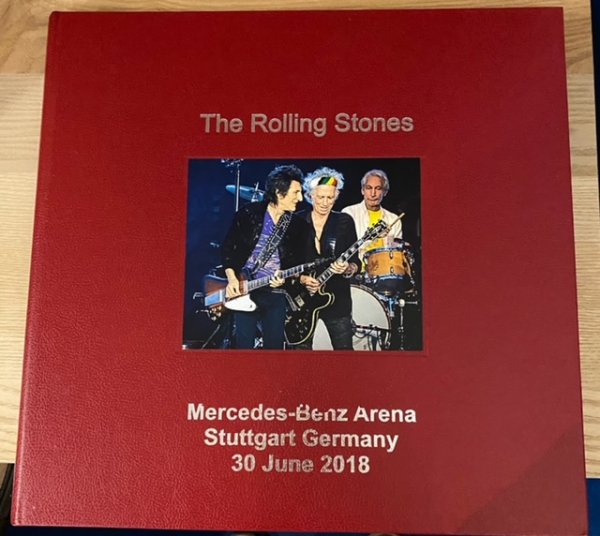 Photo1: Deluxe Leather Case!!! The Rolling Stones *Mercedes-Benz Arena, 3 color vinyl  (1)