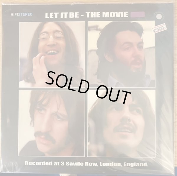 Photo1: The Beatles "Let It Be- The Movie" 1 LP, purple vinyl (1)