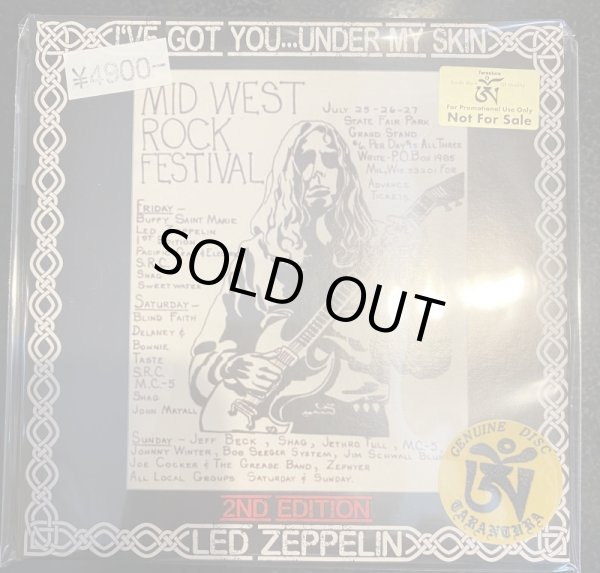 Photo1: Promo!2nd edition! Led Zeppelin "I've Got You...Under My Skin" -1 CD, Tarantura (1)