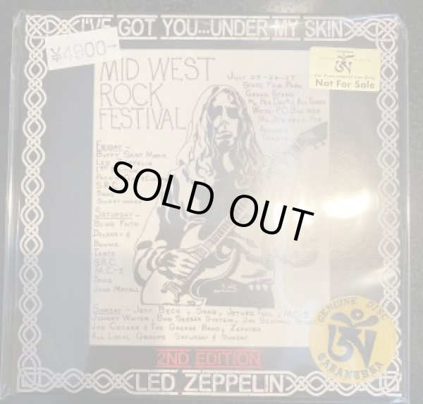 Photo1: Promo! 2nd edition! Led Zeppelin "I've Got You...Under My Skin" Tarantura (1)