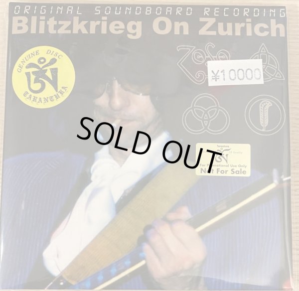 Photo1: Promo A jacket! Led Zeppelin “Blitzkrieg On Zurich” 3 CD, Tarantura (1)