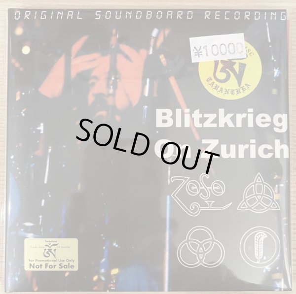 Photo1: Promo B jacket! Led Zeppelin “Blitzkrieg On Zurich” 3 CD, Tarantura (1)