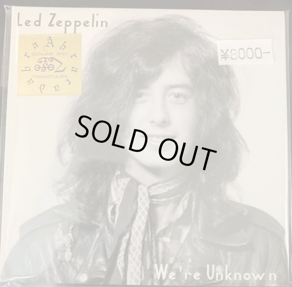 Photo1: Square seal! Led Zeppelin "We're Unkown" 2 CD, Tarantura (1)