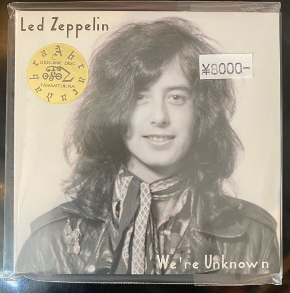 Photo1: Squre seal! Led Zeppelin "We're Unkown" 2 CD, Tarantura (1)