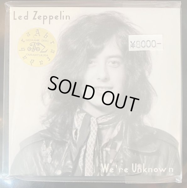 Photo1: Squre seal! Led Zeppelin "We're Unkown" 2 CD, Tarantura (1)