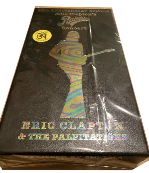 Photo1: Multi colored foil stamp! "Eric Clapton's Rainbow Concert" 8 CD box, Tarantura (1)