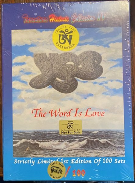 Photo1: Promo edition!!! Yes “The Word Is Live” Tarantura (1)