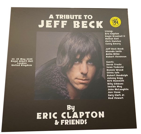 Photo1: Black Cover! "A TRIBUTE TO JEFF BECK" By ERIC CLAPTON & FRIENDS 6 CD set, Tarantura (1)