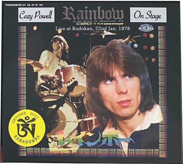 Photo1: ☆☆☆☆☆☆Rainbow "Cozy Powell On Stage" 3 dig-packs in a one piece box/ Cozy Powell edition, Tarantura☆☆☆☆☆☆☆☆ (1)