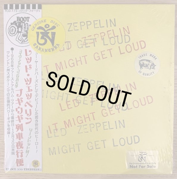 Photo1: Promo TMOQ edition! Led Zeppelin "Len Zefflin- "It Might Get Loud" 1 CD with sticker, Tarantura (1)