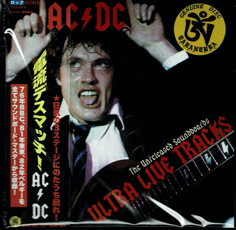 AC/DC "ULTRA LIVE TRACKS" 2 Tarantura - CD Museum Pb