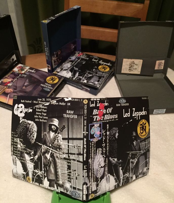 Promo edition! Black and White Snap Box! Led Zeppelin 