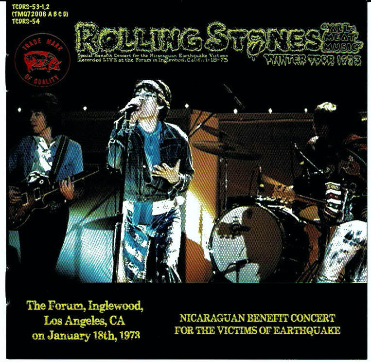 Download The Rolling Stones "All Meat Music" Winter Tour 1973, 3 CD ...