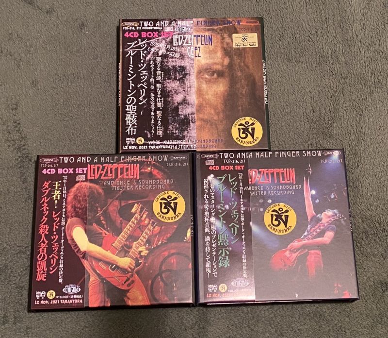 3 editions set! Led Zeppelin 